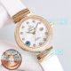 Swiss Copy Omega De Ville Ladymatic 34mm Brown Dial Diamond Ladies Watch (8)_th.jpg